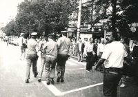 Zatýkání během pražských demonstrací, závěr 80. let