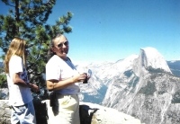 Vpravo v Yosemitském národním parku, USA 1994