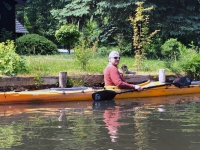 Ludvík Janko na seakajaku