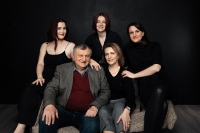 Jaromír Neumann s rodinou