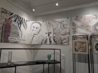 Tavené sklo Ladislava Olivy na výstavě Olivy ve skle v Liebiegově paláci v srpnu 2025