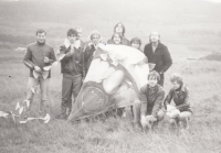 Pouštění draka, Sokolov, 1986