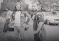 Petr Procházka na Folkové Lipnici, 1988