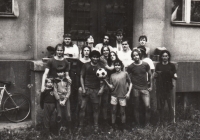 Fotbálek v Sokolově (1986)