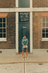 Na návštěvě za rodiči, Greenwich, London, 1968