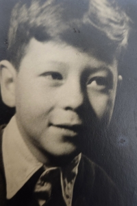 Petr Vogel jako dítě