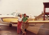 Návštěva otce v USA v roce 1980