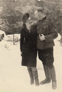 Josef Schütz s matkou Viléma Wodáka