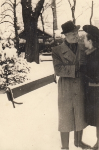 Josef Schütz s matkou Viléma Wodáka