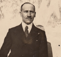 Dědeček pamětnice a příznivec Sokola, František Dostál