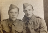 Ján Bačkovský a Stanislav Stehlík (vpravo), Buzuluk 1942