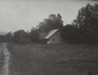 Mlýn ve Znětínku krátce po skončení 2. světové války
