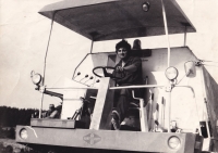 Miloš Lehečka v práci