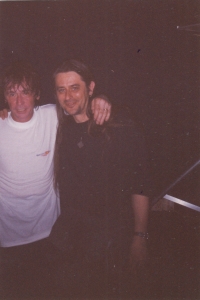 Miroslav Černota vpravo a Ivan Král, Klub Propaganda Karlovy Vary, konec 90. let