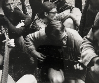 Pavel Kašpar, student na brigádě, 1970