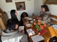 Žáci ze ZŠ Duhová cesta Chomutov na návštěvě u Květoslavy Kudláčkové, 2025