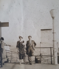 Emmy a Vladislav Krutovi na kongresu v Zürichu roku 1938