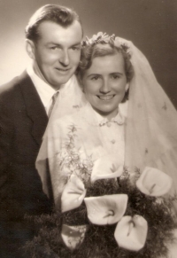 Svatba rodičů Heidemarie Polívkové