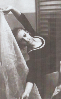 Heidemarie Polívková jako závodnice v gymnastice (1972)