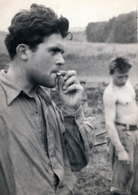 Vladimír Škvor na vojně (r. 1960)