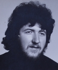 Karel Pořízka v době, kdy aktivně jezdil na demonstrace