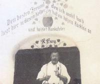 Dědeček pamětníka, Karl Frey, v 30. letech 20. století