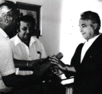 Oceněn Ústředním výborem Československého svazu tělesné výchovy jako vzorný trenér, 1989