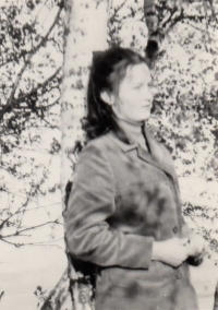 Marie Petrová v 15 letech