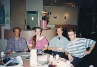 Peter Morée na mezinárodním setkání Pax Christi, léto 1989