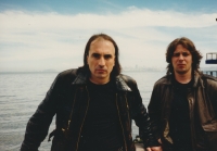 S Mejlou Hlavsou a skupinou Půlnoc na turné po USA, New York 1989