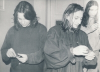 Tomáš Schilla (vlevo), Tadeáš Věrčák, Stanislav Penc, 1991
