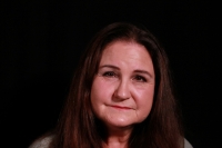 Radmila Chovancová při natáčení pro Paměť národa, srpen 2025, Zlín