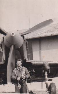 Jaroslav Kropáček, letiště Sezimovo Ústí, 1961-62