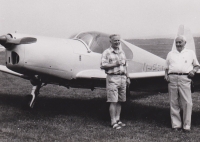 Jaroslav Kropáček (zleva), po roce 1989