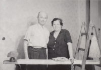Rodiče asi v roce 1958