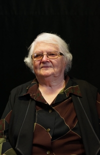 Marie Fejtková při natáčení v roce 2025