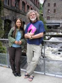 Petr Císařovský v Auvergne ve Francii, rok 2007