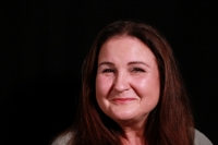 Radmila Chovancová při natáčení pro Paměť národa, srpen 2025, Zlín