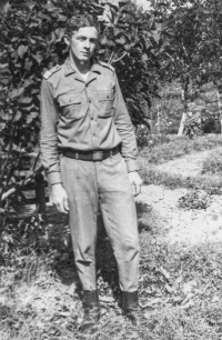 Alois Klepáček během vojny v rumunské Jasy, rok 1971