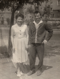 Maminka Bronislava Kissová a otec Gustav Kiss