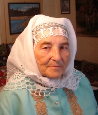 Marie Koubíková v kroji