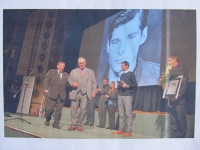 Převzetí ceny Paměti národa, Národní divadlo, Praha