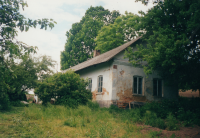 Pohled na rodný dům Vladimíra Knoba v Ulbárově na Volyni 2007