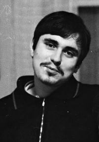 Miloslav Čejka, osmnáctiletý