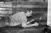 Účastník DX Campu Karel Honzík z Plzně