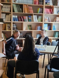 Natáčení pamětníka
