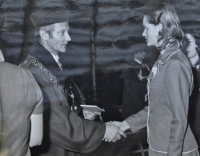 Inaugurace Pedagogická fakulta ZČU – děkan Brichta, Radka Samuel