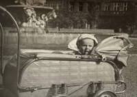 Jana Zítová jako miminko