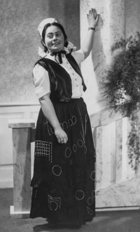 Lizzy v Boskovicích v březnu 1947