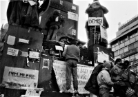 Doplňování hesel „u koně“, listopad 1989
